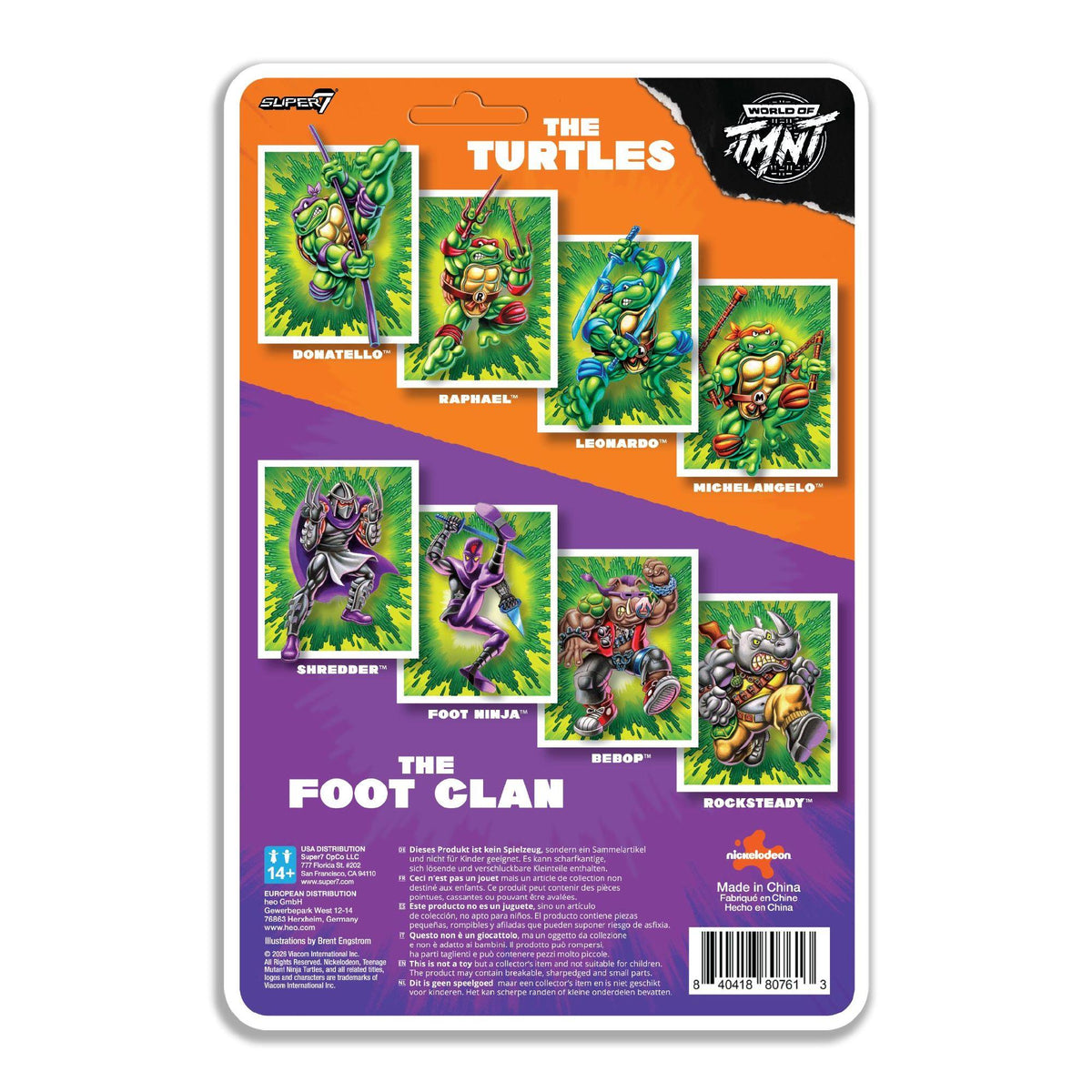 Teenage Mutant Ninja Turtles - Michelangelo ReAction+ Figure