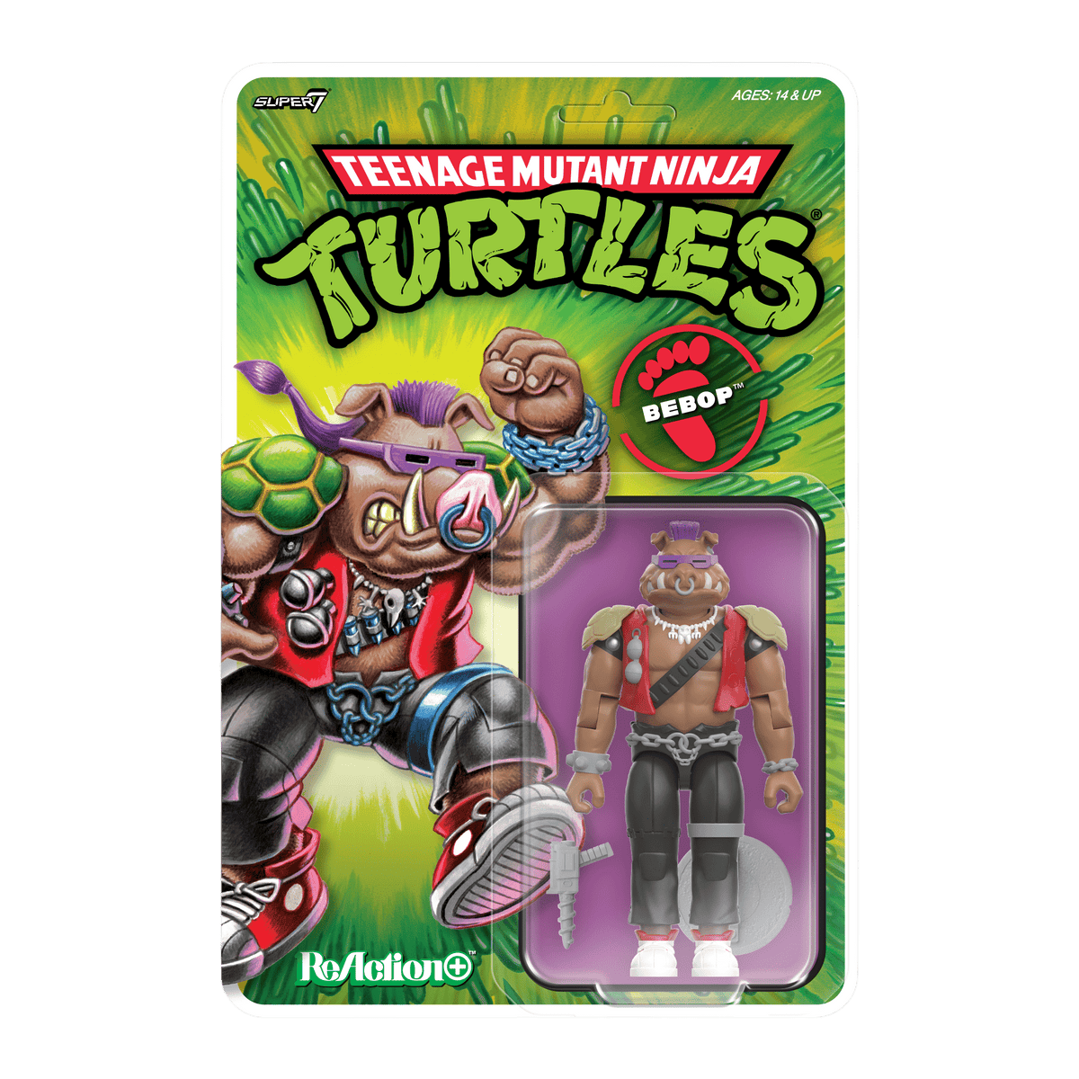 Teenage Mutant Ninja Turtles - Bebop ReAction+ Figure
