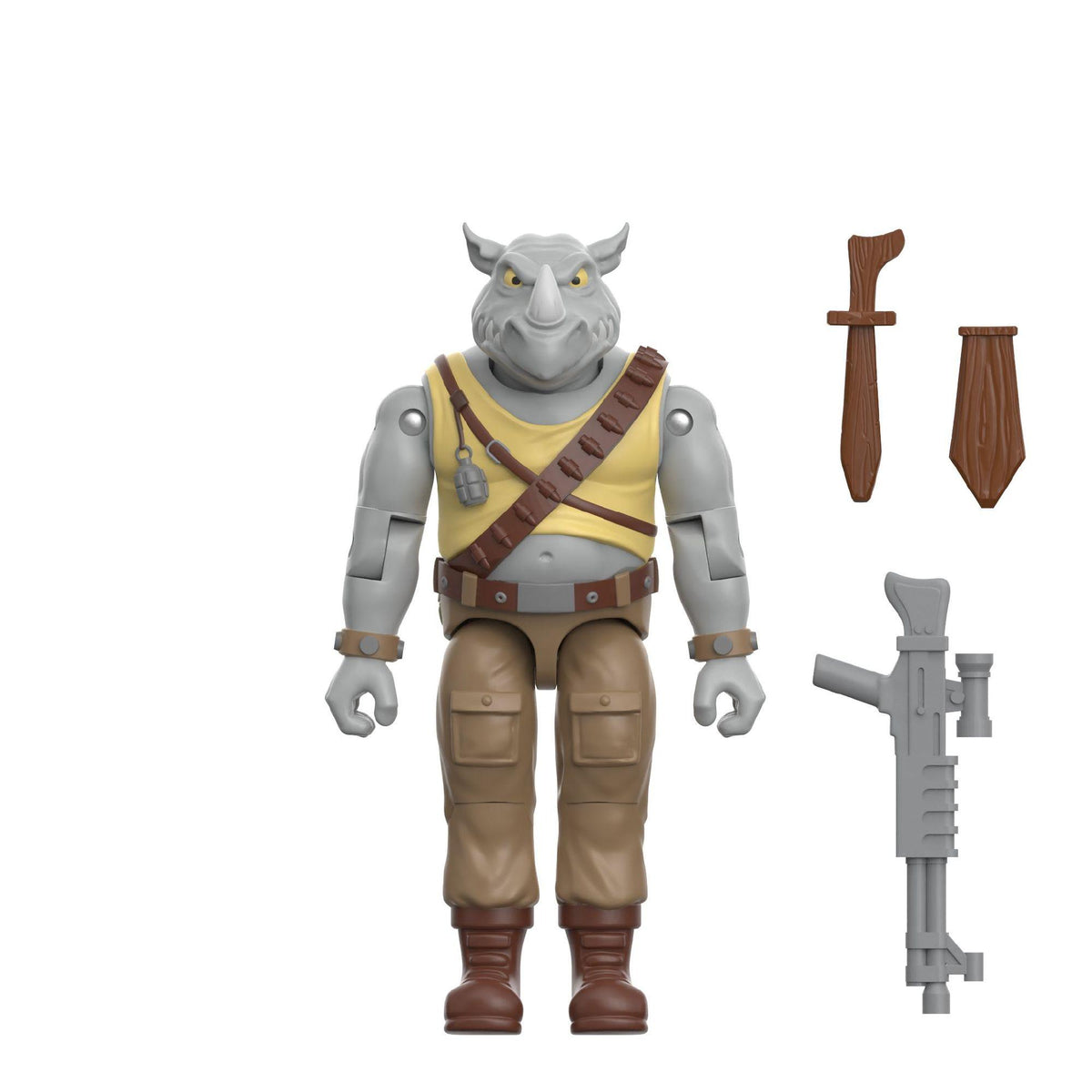 Teenage Mutant Ninja Turtles - Rocksteady ReAction+ Figure