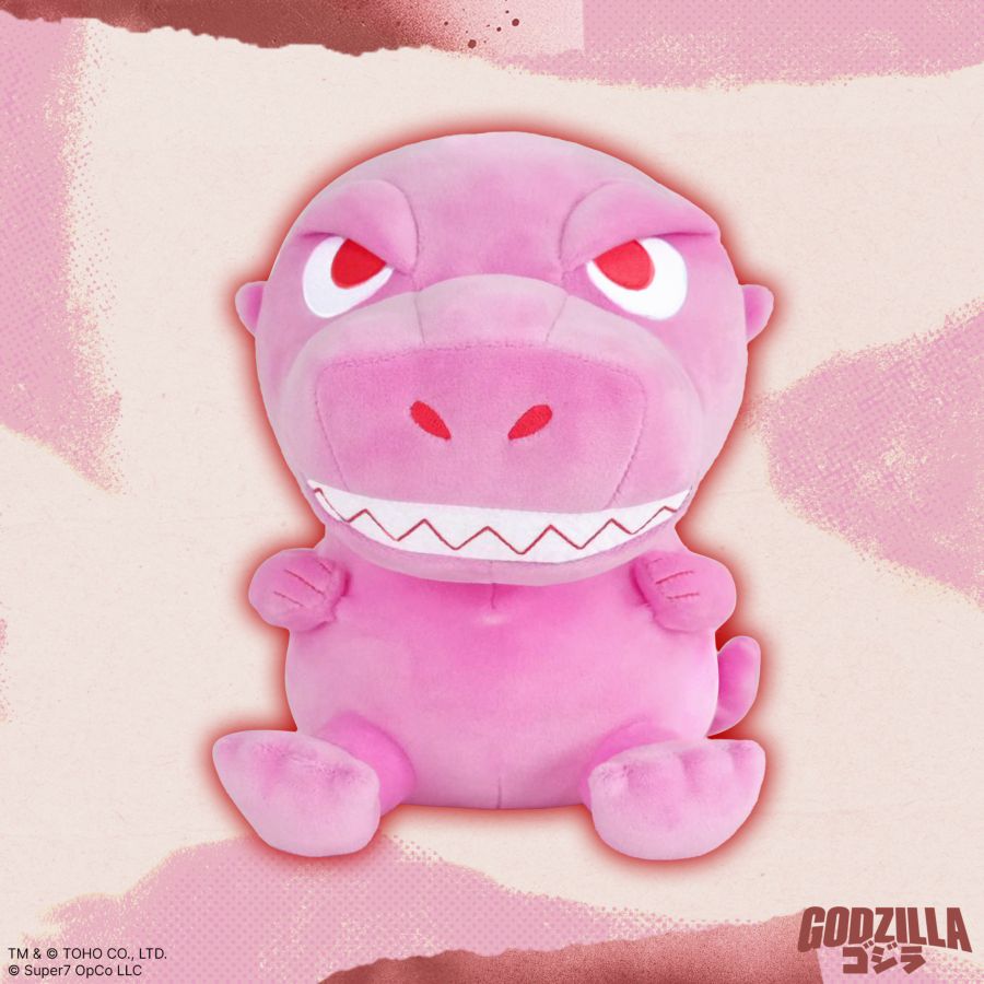 Toho - Godzilla '89 (Pink) Super Duper Plush