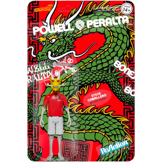 Powell Peralta - Steve Caballero Chinese Dragon ReAction 3.75" Figure