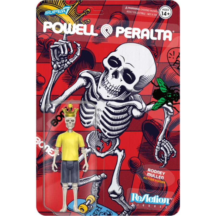Powell Peralta - Rodney Mullen ReAction 3.75" Figure