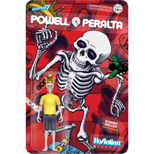 Powell Peralta - Rodney Mullen ReAction 3.75" Figure