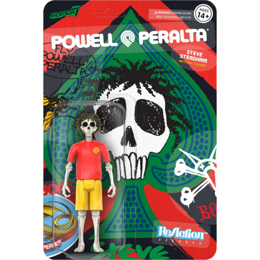 Powell Peralta - Steve Steadham (Del Mar) ReAction 3.75" Figure