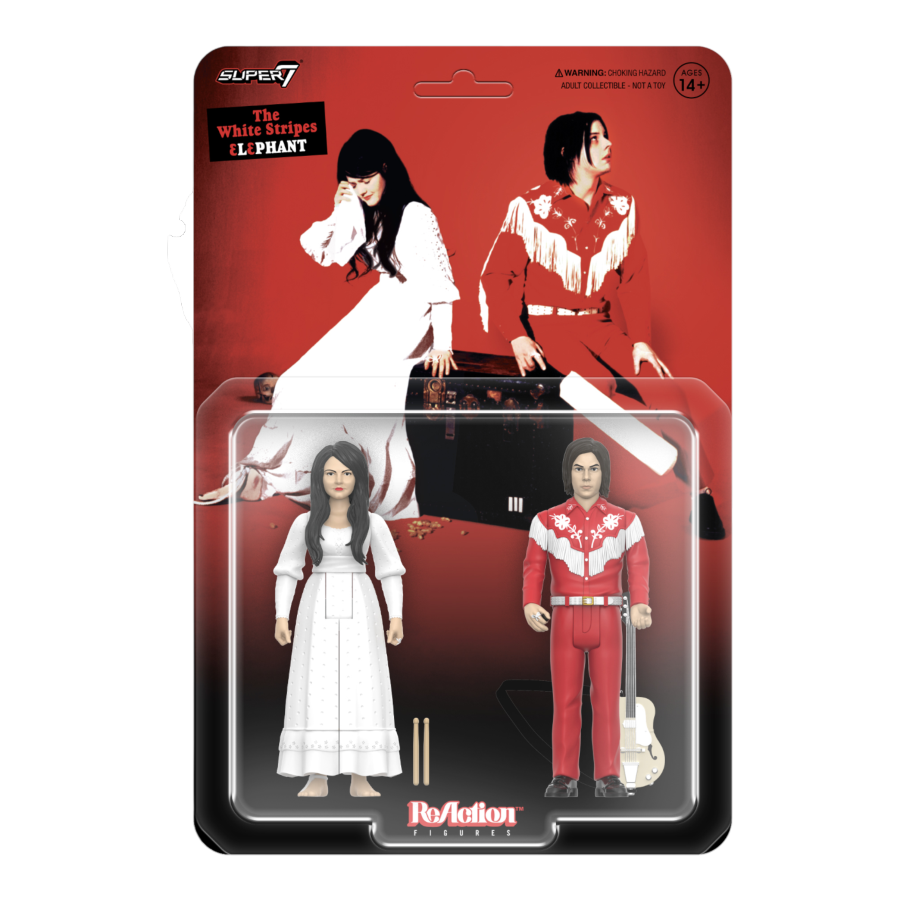 The White Stripes - Elephant ReAction Figures 2 Pack