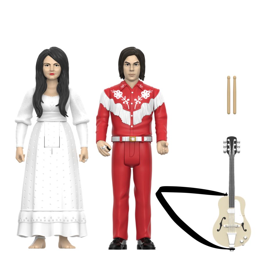 The White Stripes - Elephant ReAction Figures 2 Pack