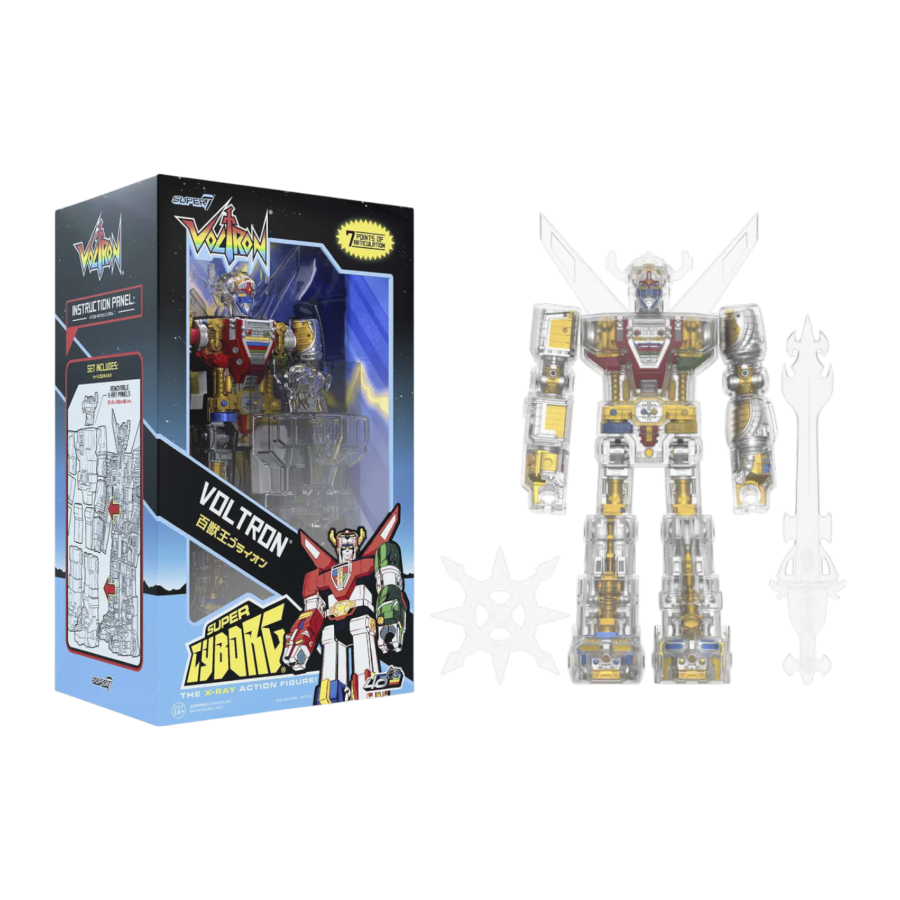 Voltron - Super Cyborg Voltron (Clear) Figure