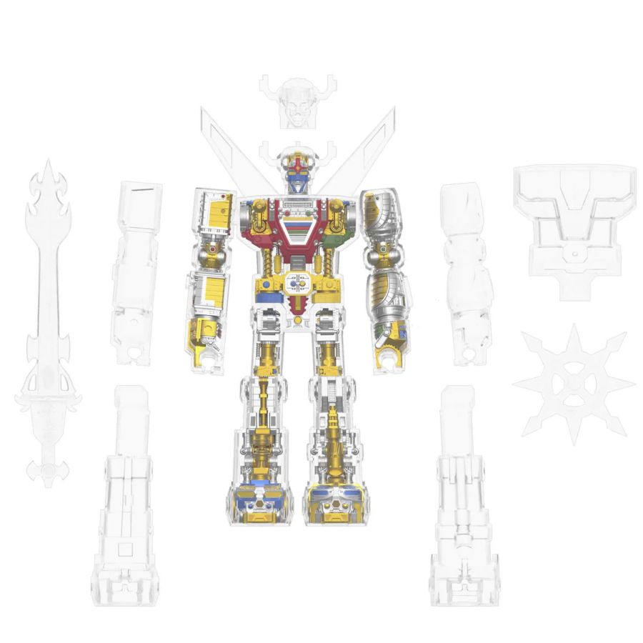 Voltron - Super Cyborg Voltron (Clear) Figure