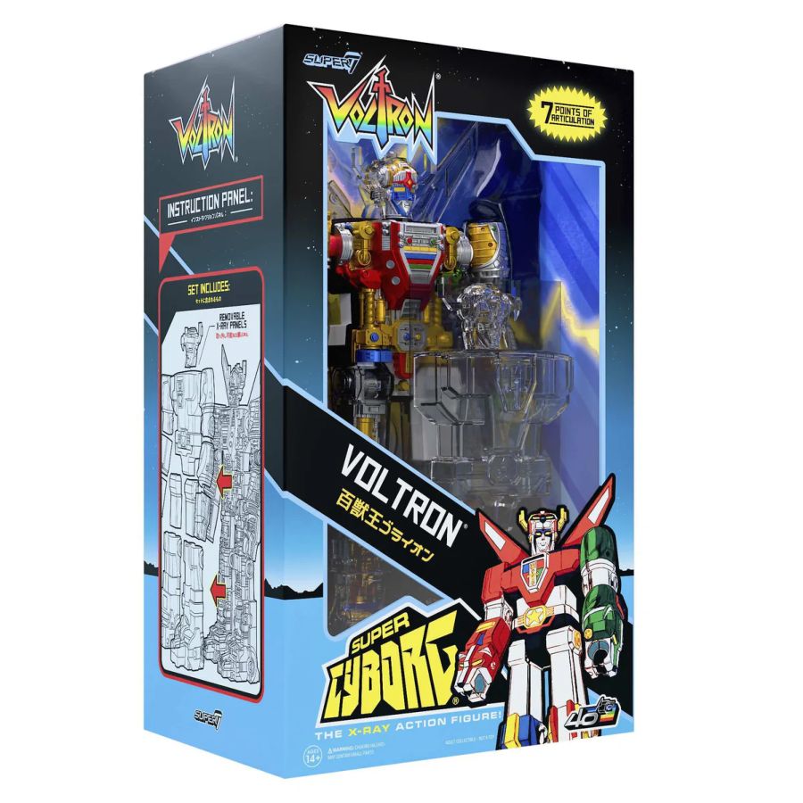Voltron - Super Cyborg Voltron (Clear) Figure
