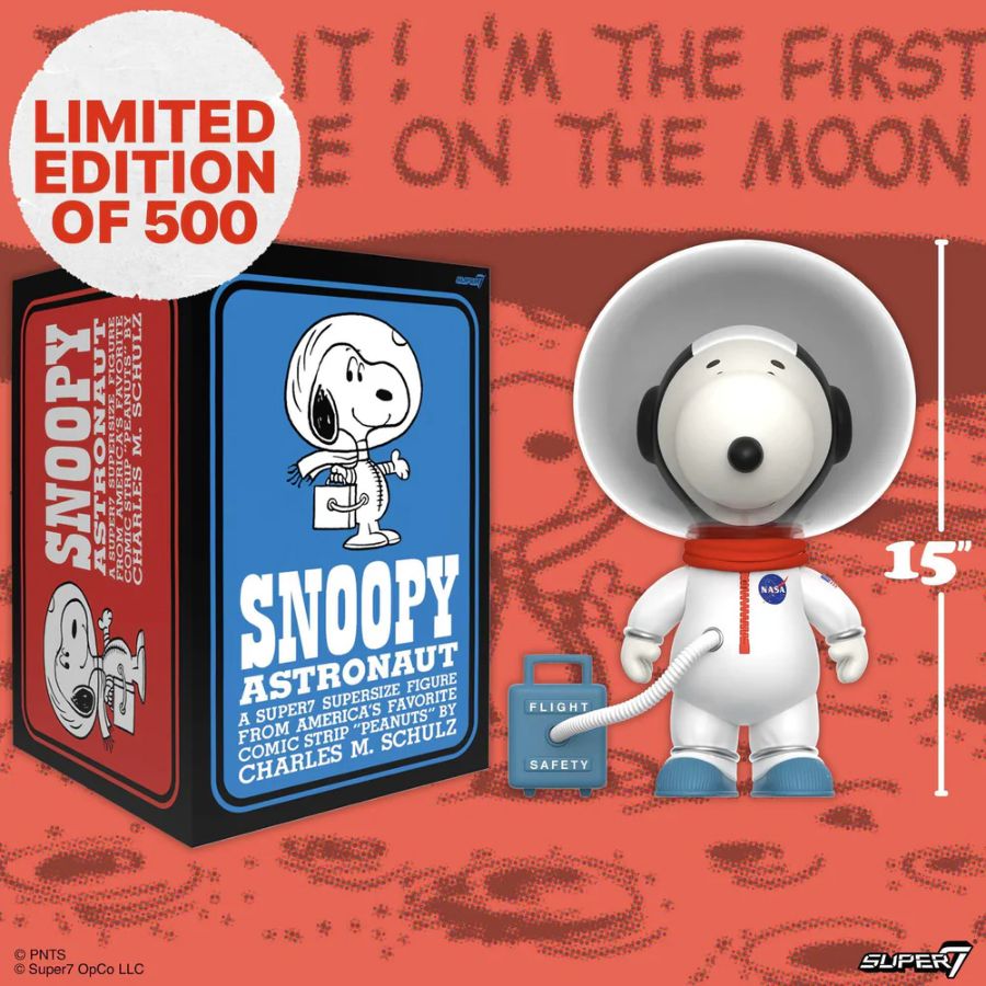Peanuts - Snoopy (White Spacesuit) SuperSize Vinyl Figure