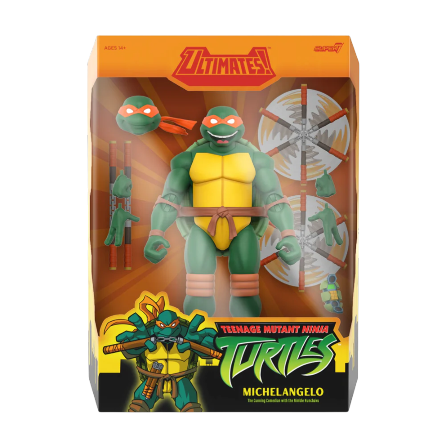 Tennage Mutant Ninja Turtles - Michelangelo Ultimates Figure