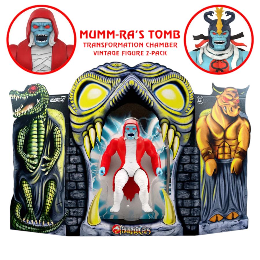 ThunderCats - Mumm-Ra's Tomb Vintage Action Figures 2 Pack
