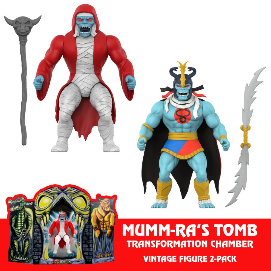 ThunderCats - Mumm-Ra's Tomb Vintage Action Figures 2 Pack