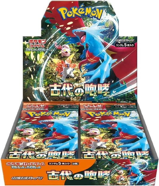 Ancient Roar - Pokémon TCG Scarlet & Violet SV4K Japanese Booster Box