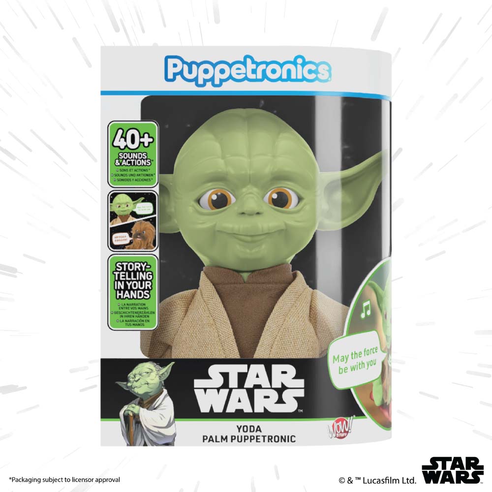 Star Wars Yoda & Wicket Palm Puppetronic Assortment