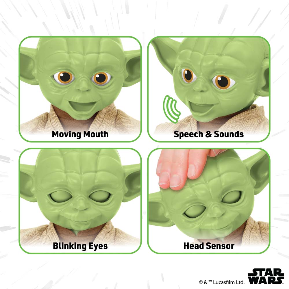 Star Wars Yoda & Wicket Palm Puppetronic Assortment