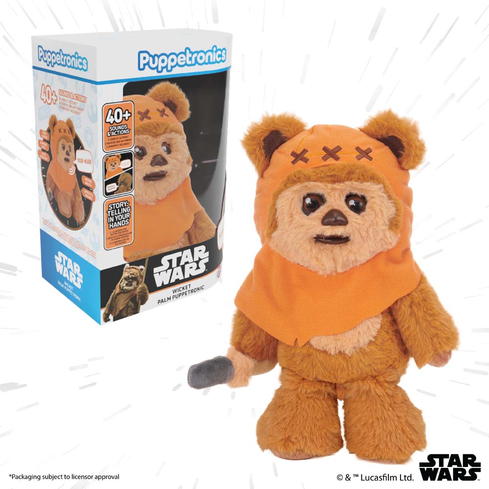 Star Wars Yoda & Wicket Palm Puppetronic Assortment