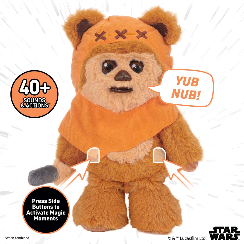 Star Wars Yoda & Wicket Palm Puppetronic Assortment