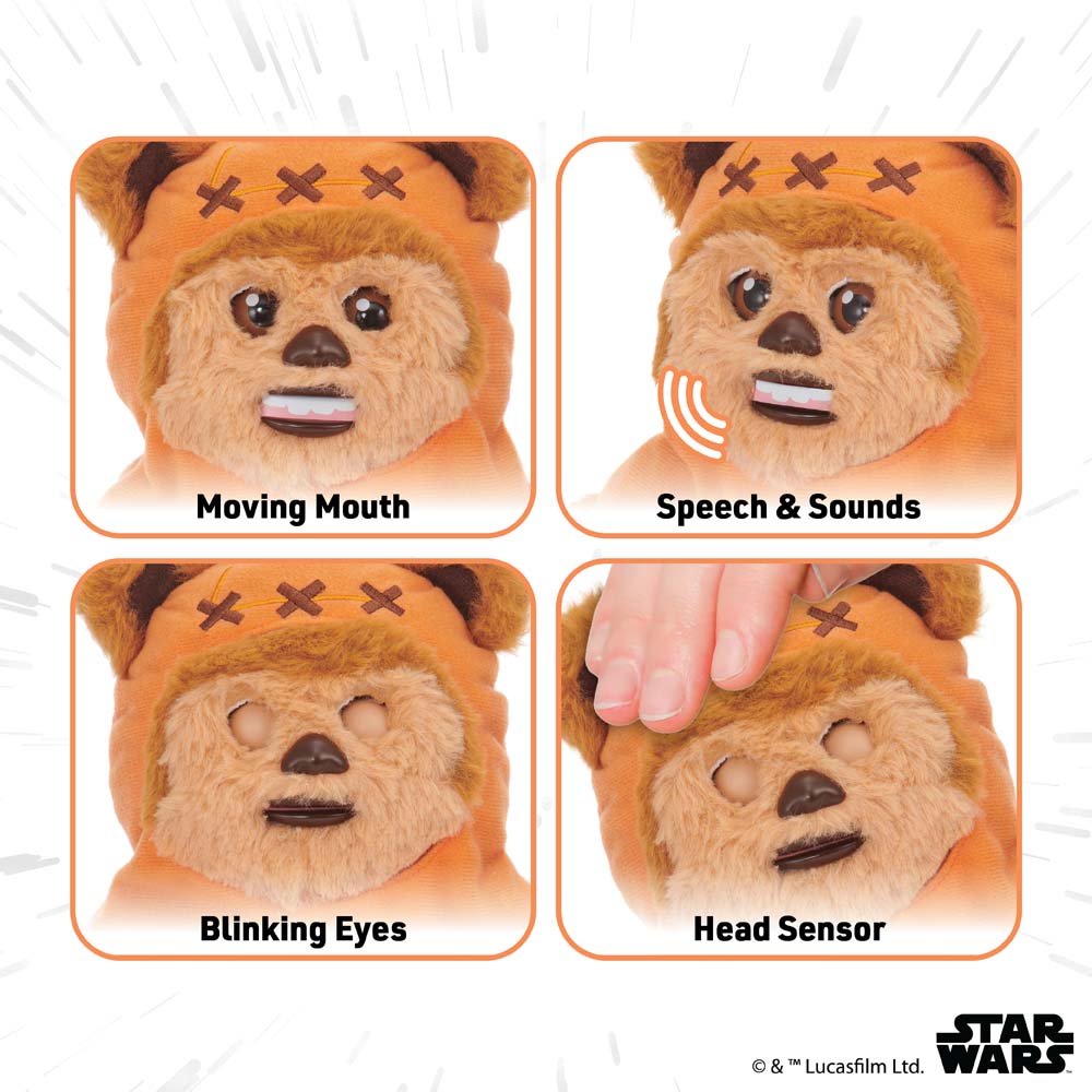 Star Wars Yoda & Wicket Palm Puppetronic Assortment