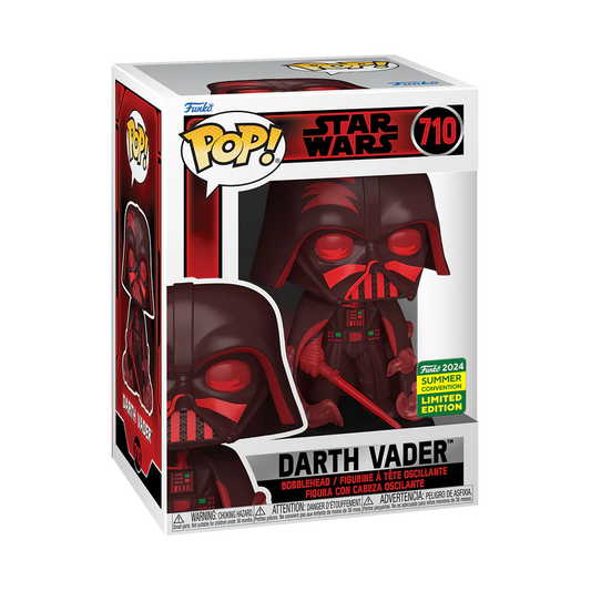Star Wars - Darth Vader 2024 SDCC Summer Convention Shared Exclusive Pop! Vinyl #710
