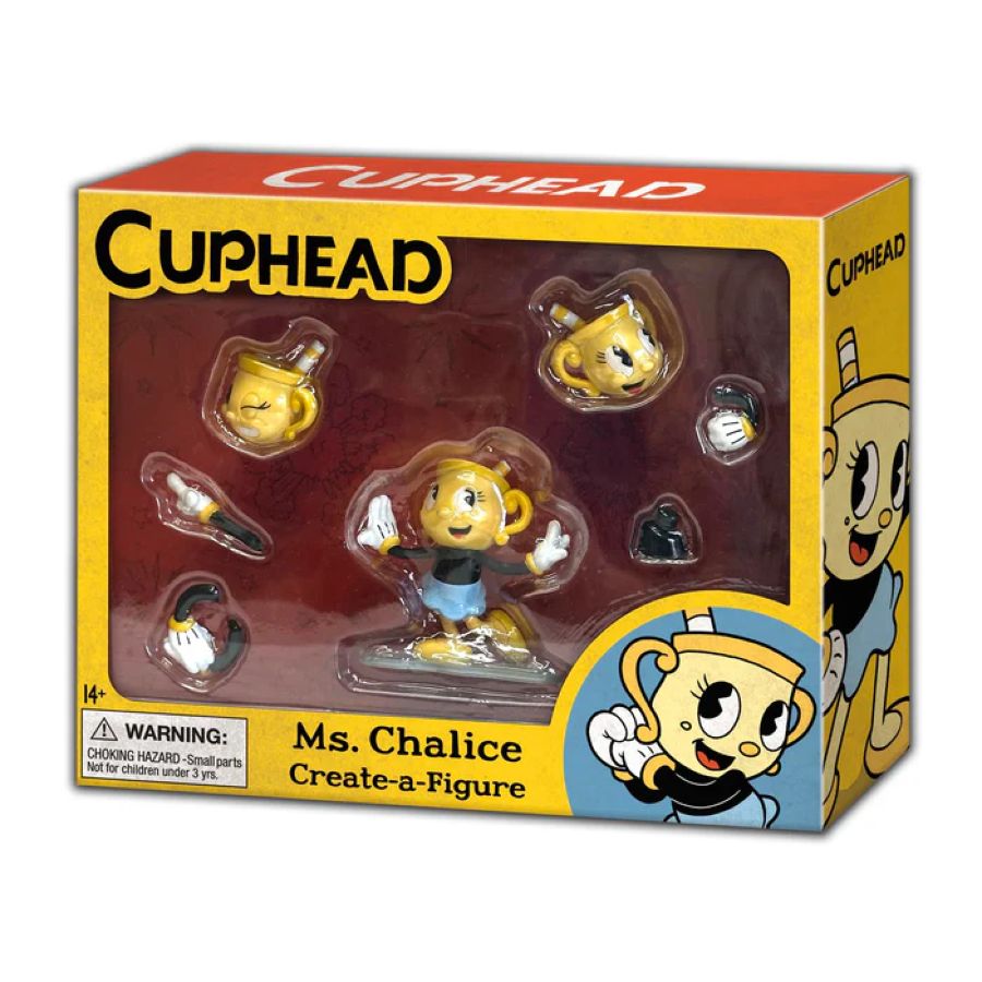 Cuphead - Ms. Chalice Create-A-Figure 4" Mini Figure