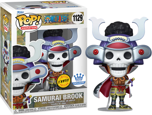 One Piece - Samurai Brook (Metallic) CHASE Pop! Vinyl #1129