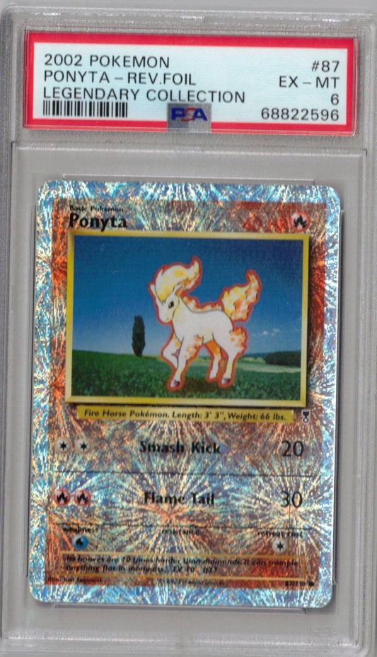 2002 Pokemon Legendary Collection 87 Ponyta Rev.Foil