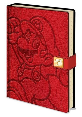 Super Mario - Red - Premium Notebook