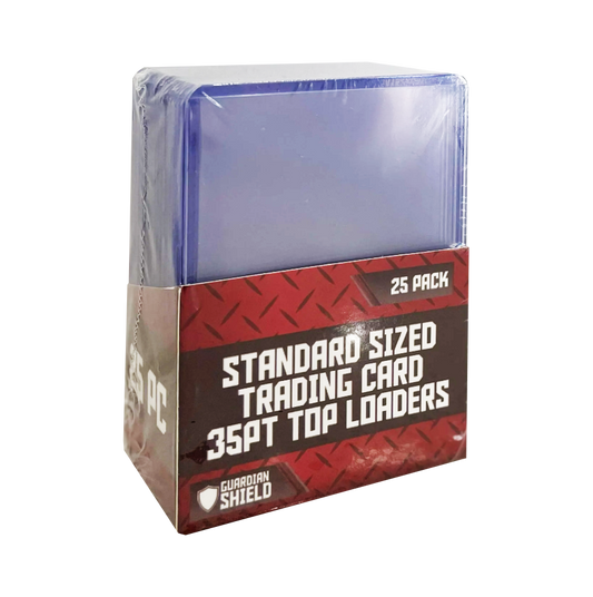 Guardian Shield Standard 35pt Top Loaders - 25pc Pack