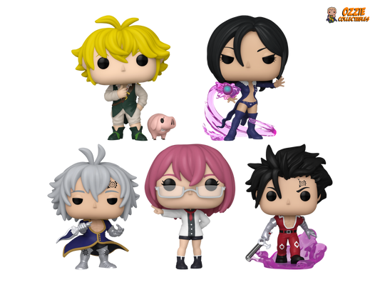 Seven Deadly Sins 2024 Bundle - 5 POP! Vinyls