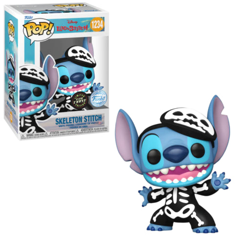 Lilo and Stitch - Skeleton Stitch CHASE Pop! Vinyl #1234