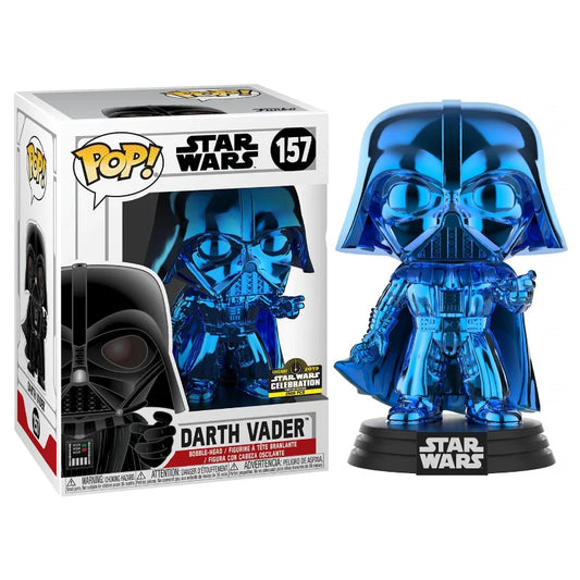 Star Wars - Darth Vader (Blue Chrome) Chicago 2019 Star Wars Celebration LE 2500 Pcs