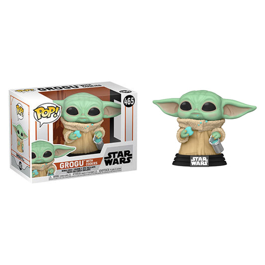 Star Wars: The Mandalorian - Grogu with Cookies Pop! Vinyl #465