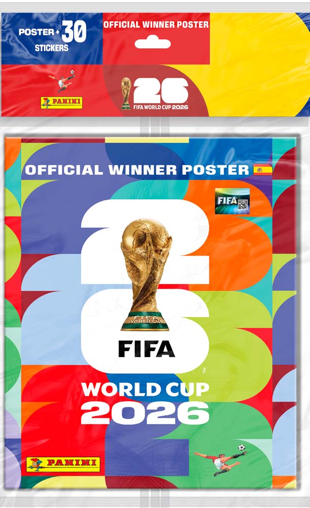 Panini World Cup 2026 Winner Poster Complete Set