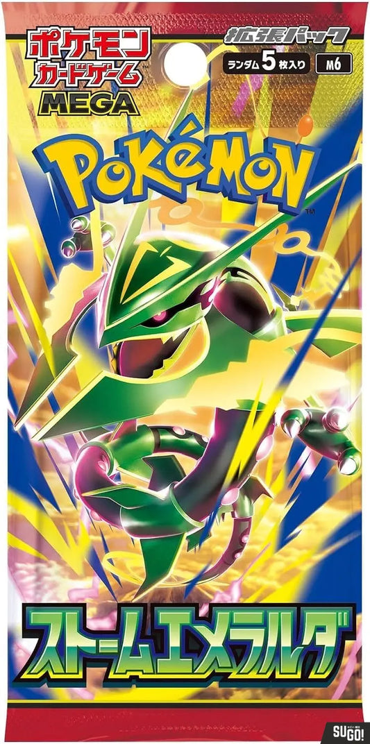 Storm Emeralda - Pokemon MEGA M6 Booster Pack (Japanese)