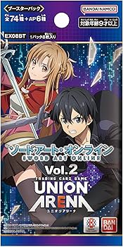 Union Arena - Sword Art Online Vol.2 EX08BT Booster Pack [Japanese]