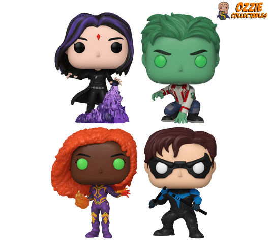 Titans (TV) 2024 Bundle - 4 POP! Vinyls