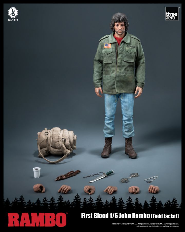 Rambo: First Blood - John Rambo (Field Jacket) 1:6 Scale Action Figure
