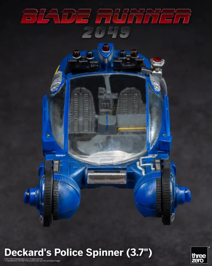 Blade Runner 2049 - Deckard's Police Spinner Replica (3.7")