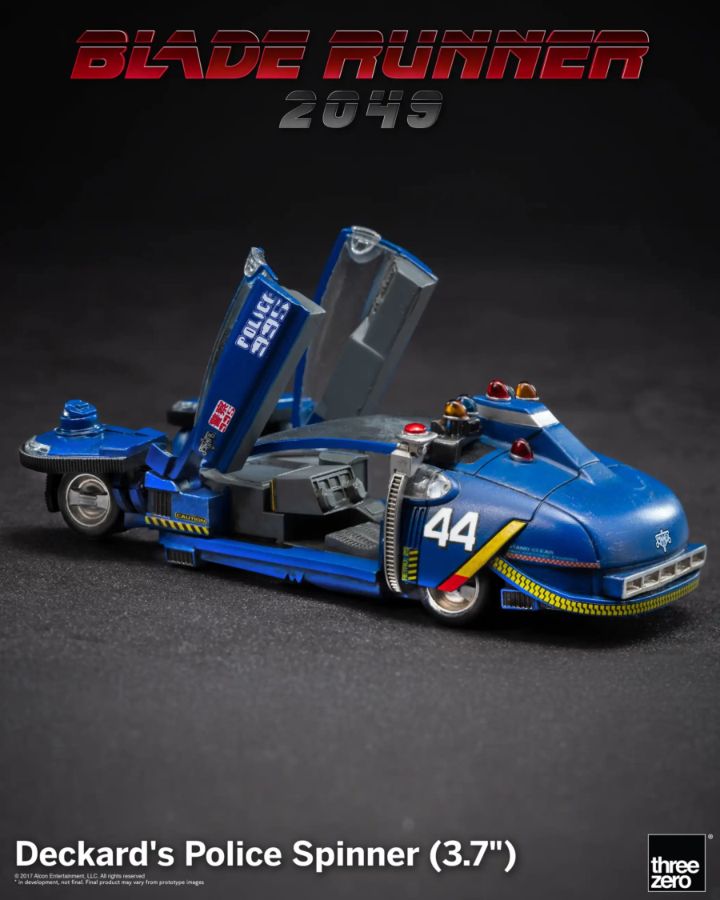 Blade Runner 2049 - Deckard's Police Spinner Replica (3.7")