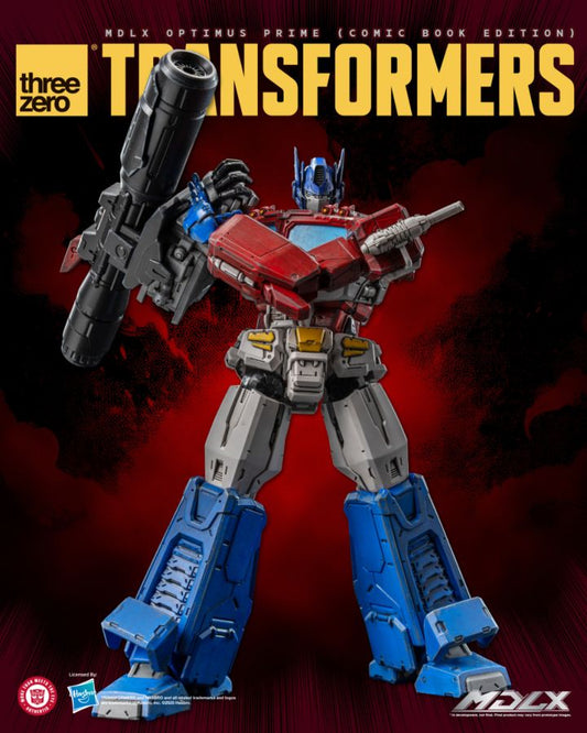 Transformers - Optimus Prime (Comic Book Edition) MDLX Figure