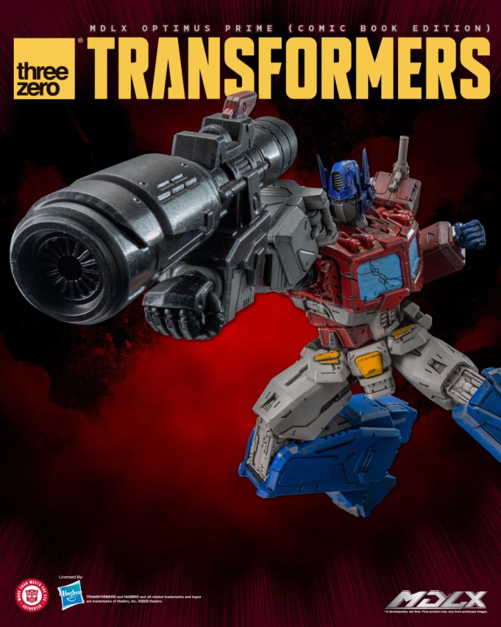 Transformers - Optimus Prime (Comic Book Edition) MDLX Figure