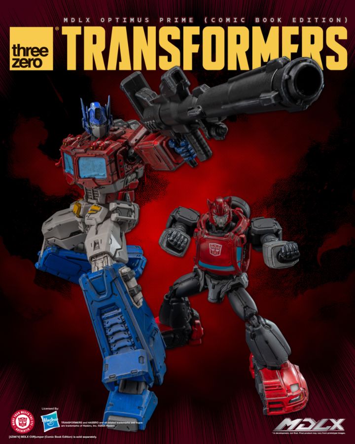 Transformers - Optimus Prime (Comic Book Edition) MDLX Figure