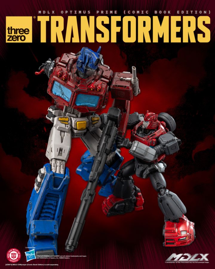 Transformers - Optimus Prime (Comic Book Edition) MDLX Figure