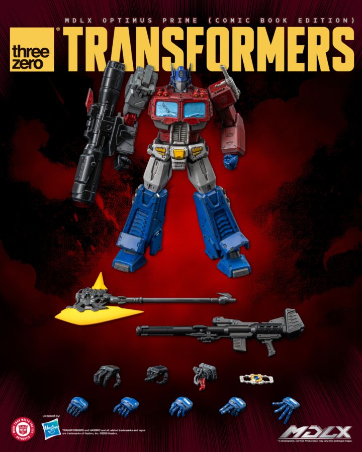 Transformers - Optimus Prime (Comic Book Edition) MDLX Figure