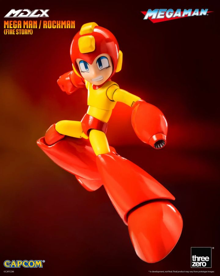 Mega Man - Mega Man / Rockman (Fire Storm) MDLX Figure
