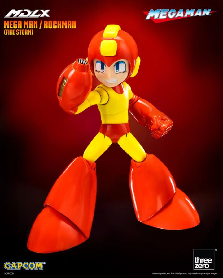 Mega Man - Mega Man / Rockman (Fire Storm) MDLX Figure
