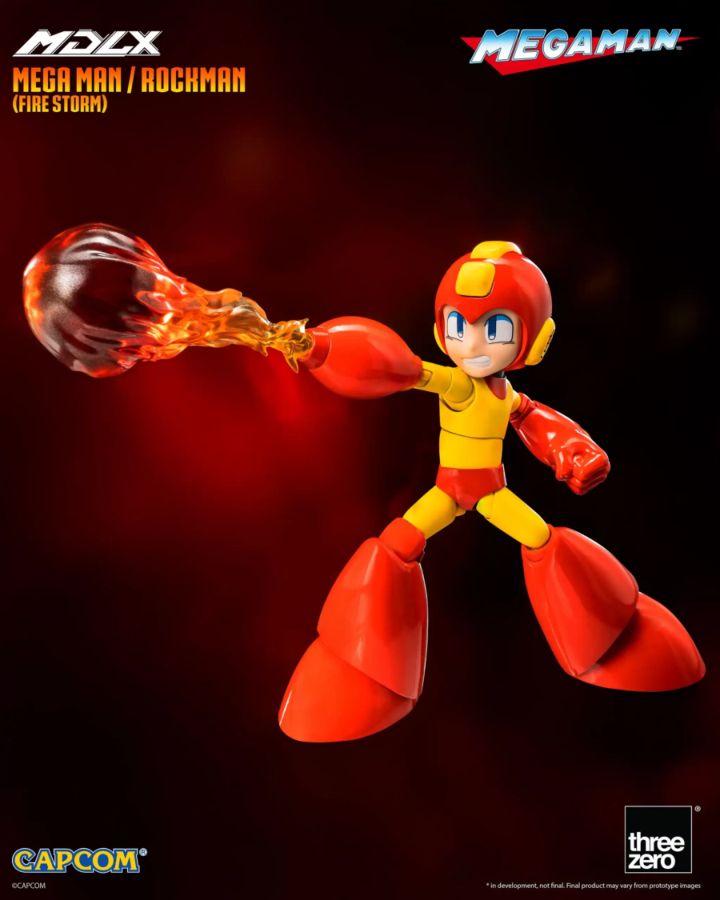 Mega Man - Mega Man / Rockman (Fire Storm) MDLX Figure