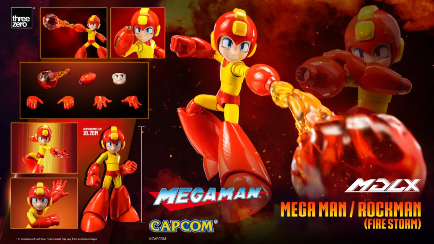 Mega Man - Mega Man / Rockman (Fire Storm) MDLX Figure
