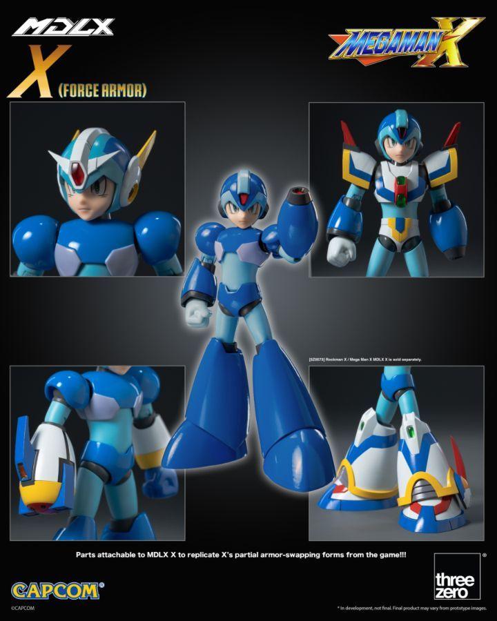 Mega Man - X (Force Armor) MDLX Figure
